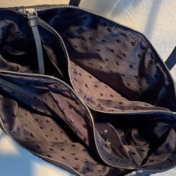 kate spade Navy Quilted Tote - Picture 10 of 14